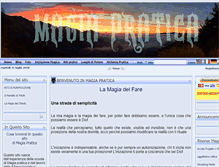 Tablet Screenshot of magiapratica.org